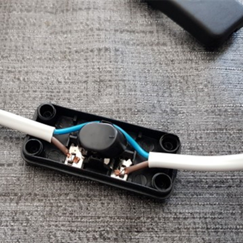 Mayitr 5pcs/lot ON/OFF Inline Switch Black Inline Table Lamp Desk Light Cord Cable Switch 110-250V