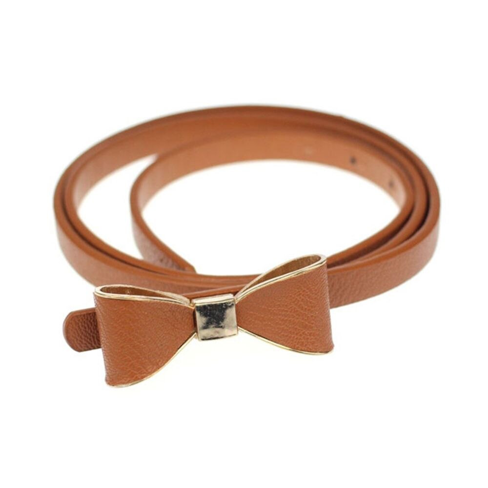 1pc Frauen Perlen Perlen O-Ring Schnalle Gürtel PU Taille Gürtel Für Dame Kleid Kleidung Zubehör Schwarz Leder luxus Bund