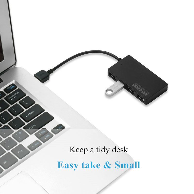 USB-C HUB 3.0 4 Poorten OTG USB 3.0 HUB EU/AU/US/UK DC 5 V Power adapter Type C Splitter Voor Macbook Xiaomi Laptop Accessoires