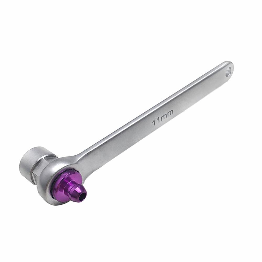 1 Pcs Brake Oil Drain Tool 11Mm Brake Fluid Drain Wrench Single Hex Braking System Hydraulic Clutch System