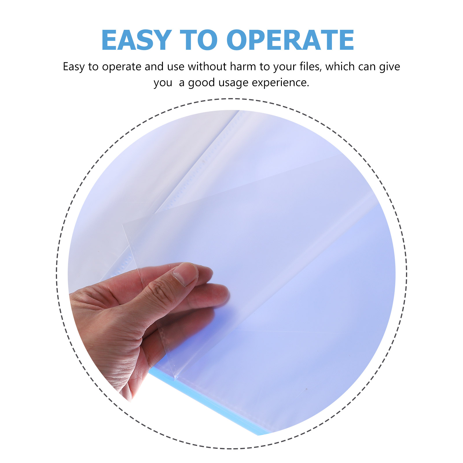 Portable Document Map Grote Capaciteit Bestand Houder Studenten Examen Papier Organisator