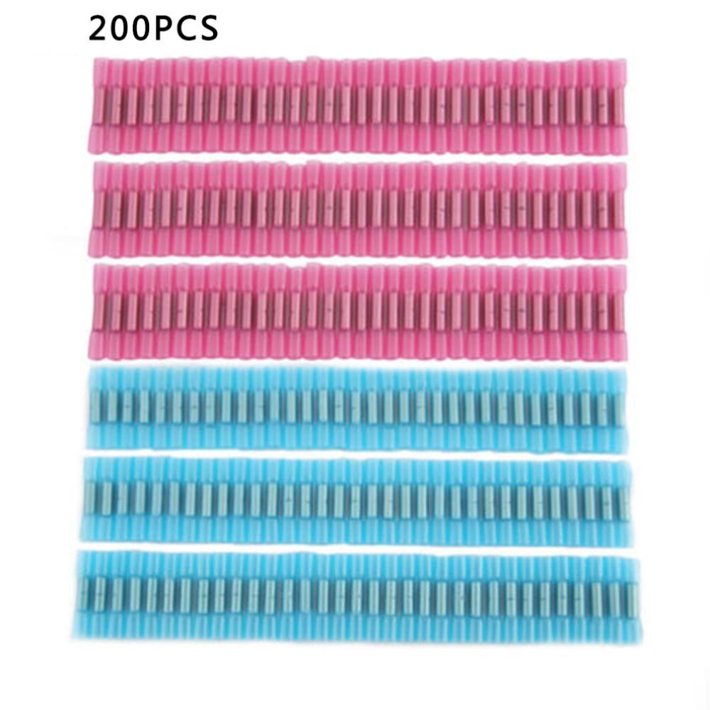 200pcs Cold Pressed Terminal Electrical Crimp Terminal Cord Wire End Terminal Electric Cable Connector