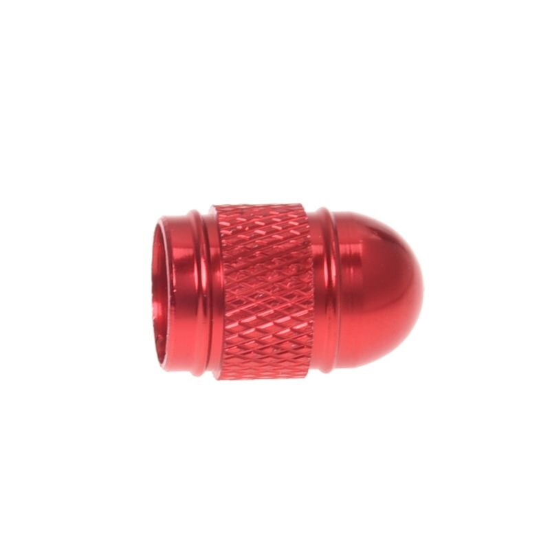 4pc nuovo tappo valvola tappo pressione pneumatici coperchio ruota asta antipolvere Xelo per auto-rosso