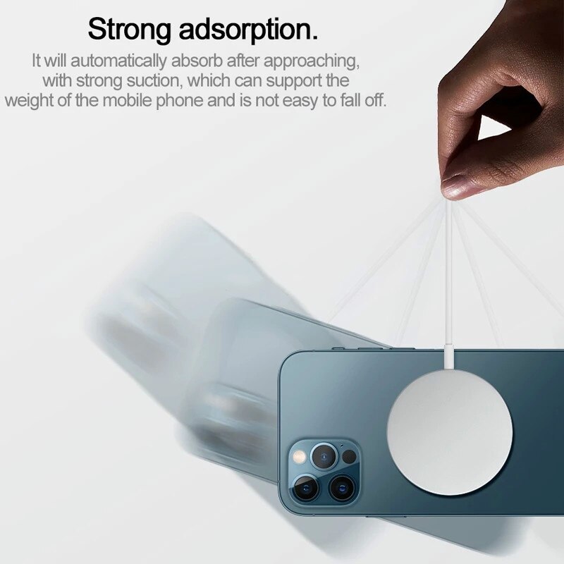 Magnetische 15W Draadloze Oplader Voor Iphone 12 Pro Max Mini Magsafe Snel Opladen Dock Quick 20W Eu Ons uk Plug Pd Draadloze Oplader