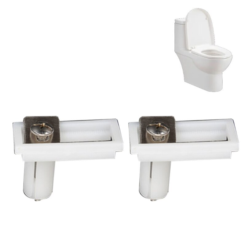 Universal toiletlåg skrue toiletsæde fastgørelsesskruer ekspansionsskrue sæt toiletforbindelsesmøtrikker tilbehør: 8