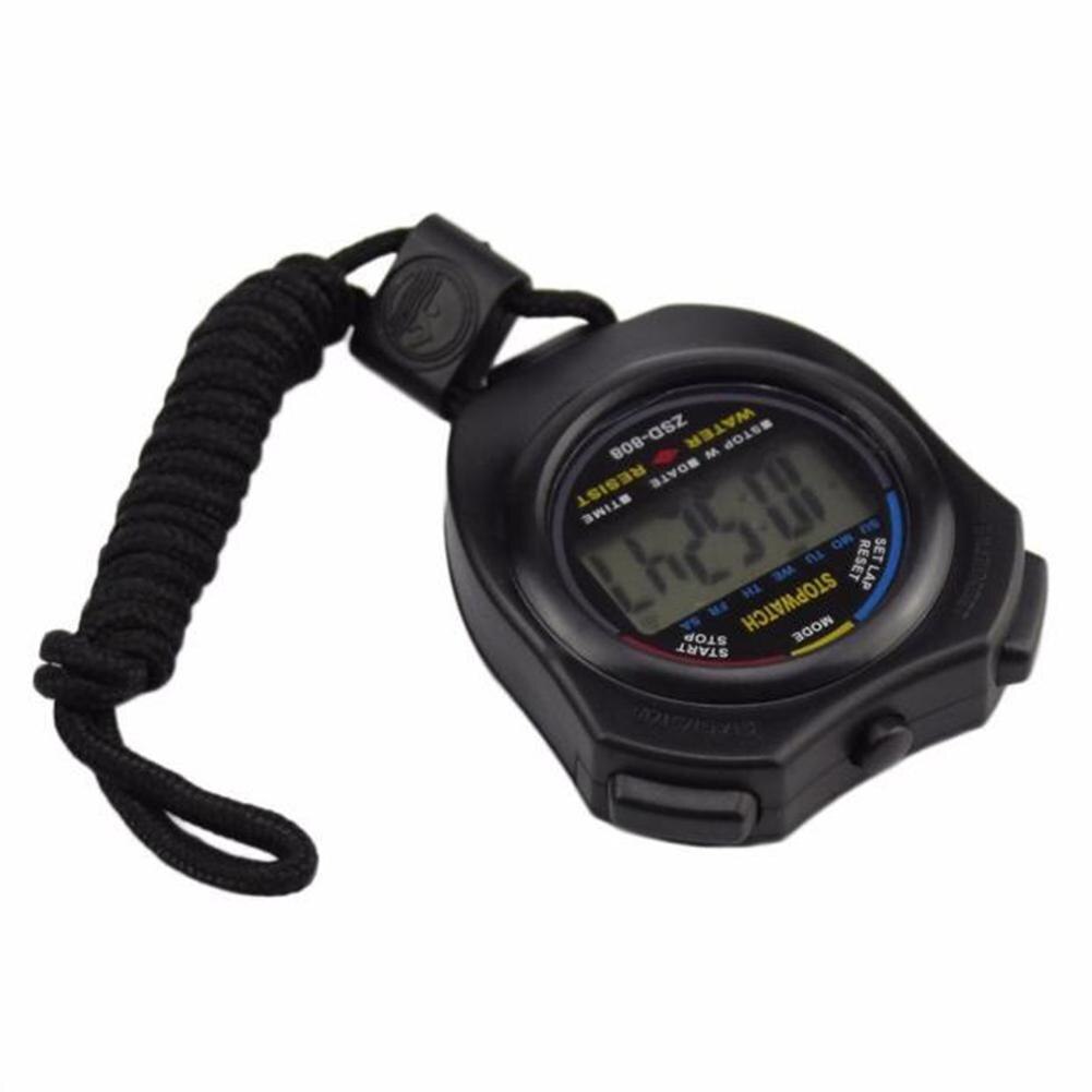 Digital LCD Stopwatch Chronograph Timer Counter Sports Alarm Tool Digital LCD Stopwatch Chronograph Timer Counter Sports