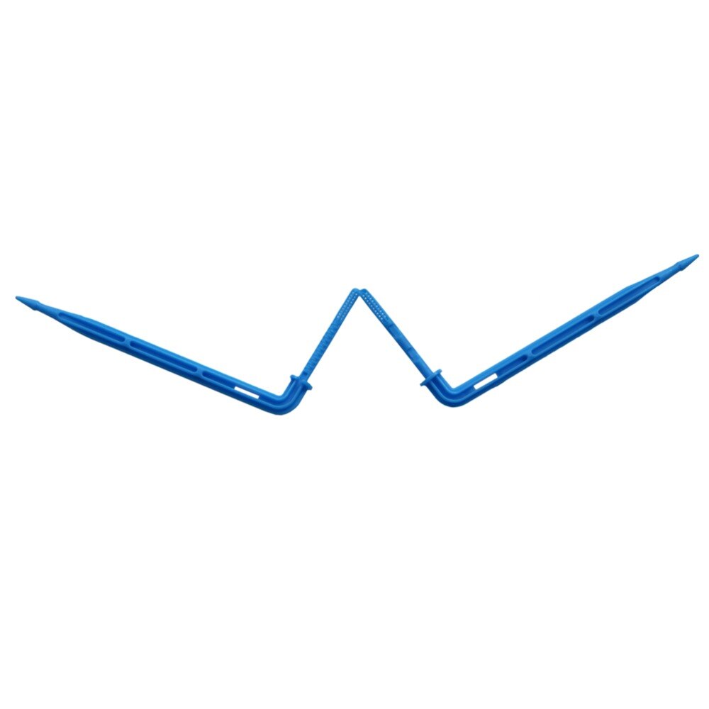 200 stks Bocht Gebogen Pijlen Emitter Drippers Micro Drip Druppels Tuin Landbouw Irrigatiesysteem Sprinklers 3/5mm Connectors