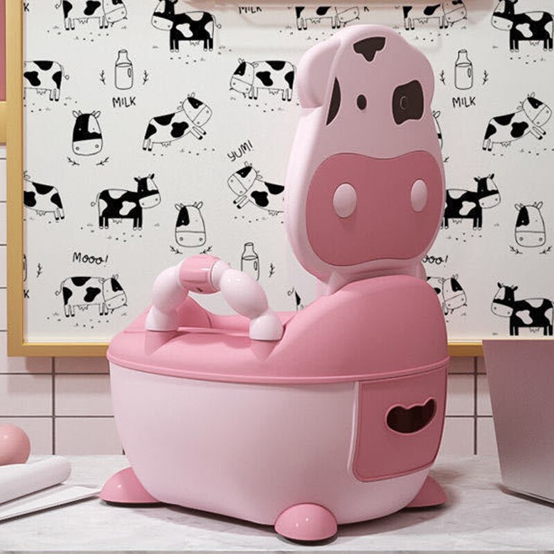 Pot pour garçons et filles, siège d&#39;entraînement, Pot pour enfants, ergonomique, chaise, toilettes, dossier confortable, Animal, WC, pour enfants