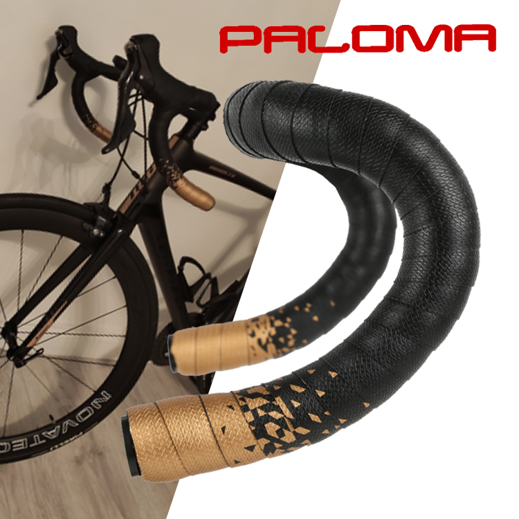 1pair Bike Handlebar Wrap Comfortable Road Bicycle Handlebar Tape Non-slip Cycling Handle Belt with Bar Plug Bicycle Equipment