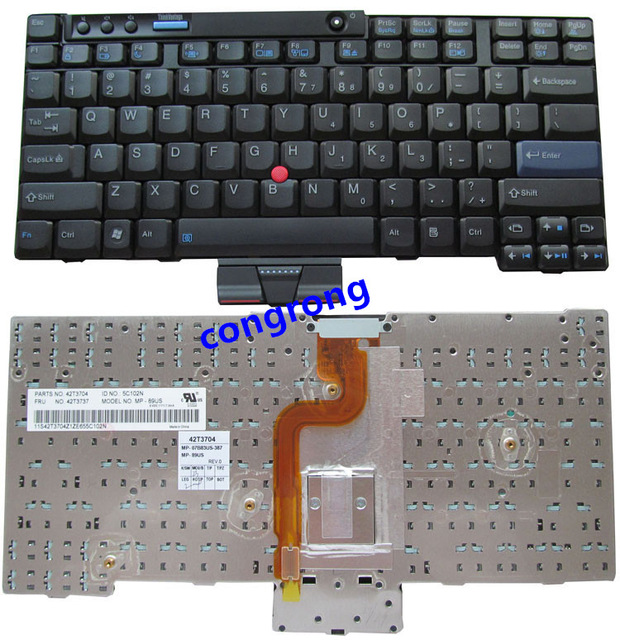 Englanninkielinen näppäimistö ibm lenovo thinkpad  x200 x201 tabletille  x200 x200s x200si x200t x201 x201i x201s 09 s 1sf 42 t 3737 42 t 3767 us
