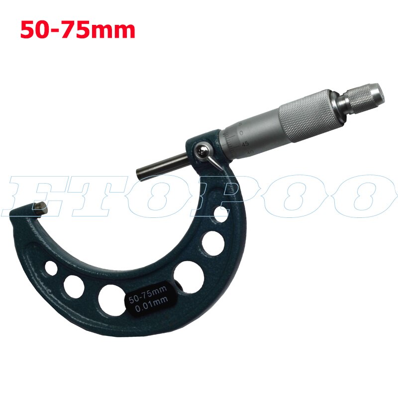 0-4inch Outside Micrometers in sets inch micrometer 0-1" 1-2" 2-3" 3-4" outside micrometer Mikrometer caliper thickness gauge me: 50-75mm
