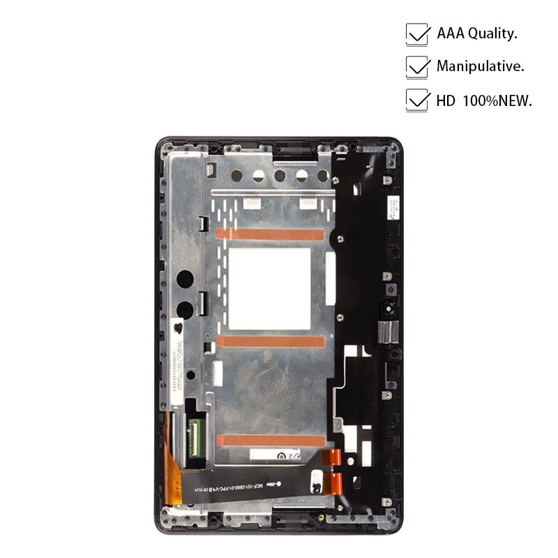 Novo para asus memo pad 10 me102 me102a k00f MCF-101-0990-01-FPC-V4.0 display lcd digitador da tela de toque assembléia com quadro