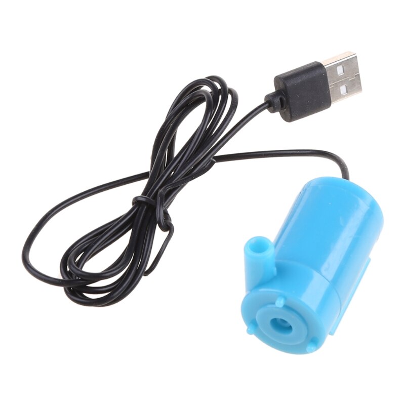 Micro Mini Submersible Water Pump Fish Tank Aquarium USB Powered DC 5V 2-3L/min N7MD