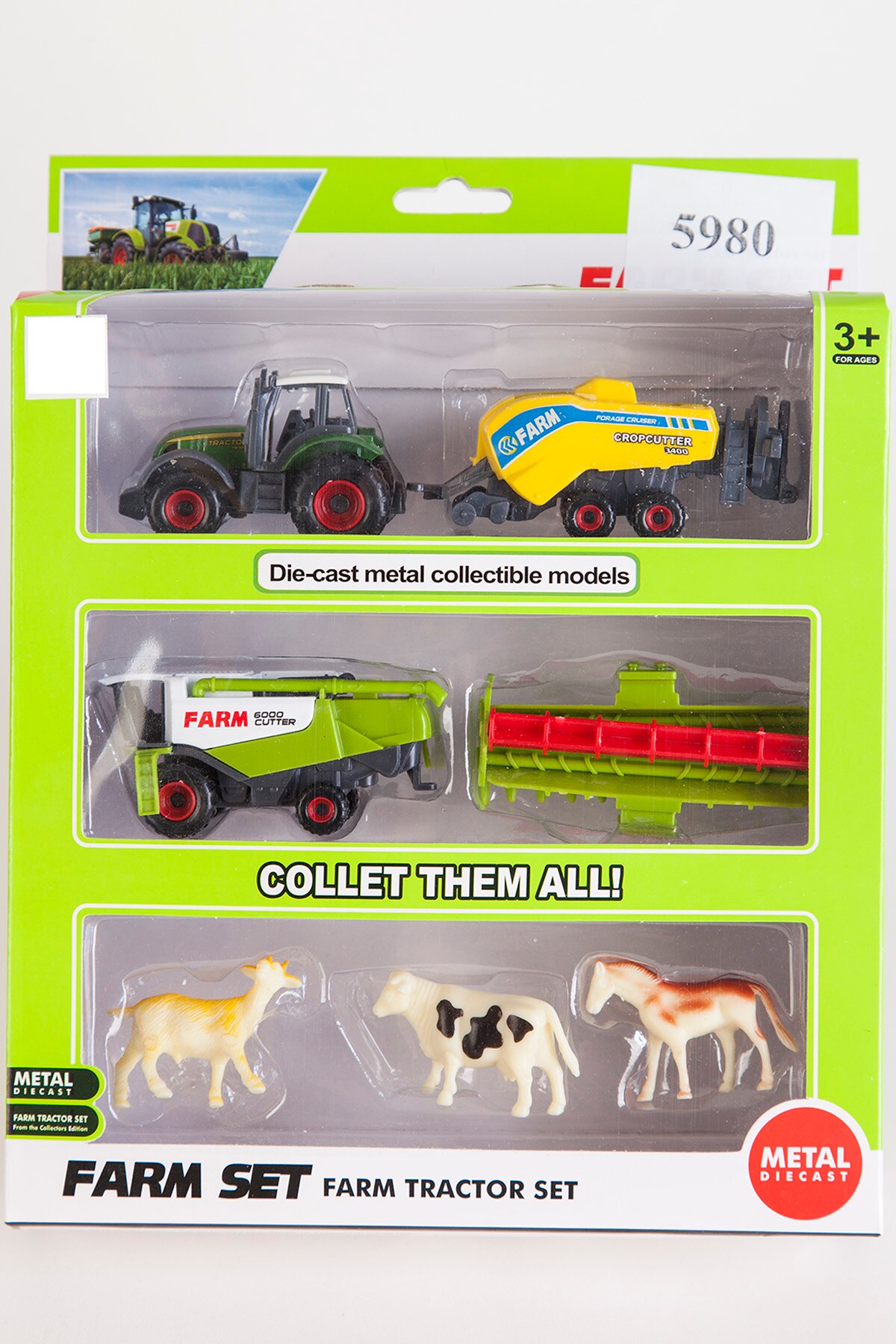 Tractor Farming Kit Tiny Dieren Business Boerderij Bouw Speelgoed Set Educatief Speelgoed Voor Kinderen