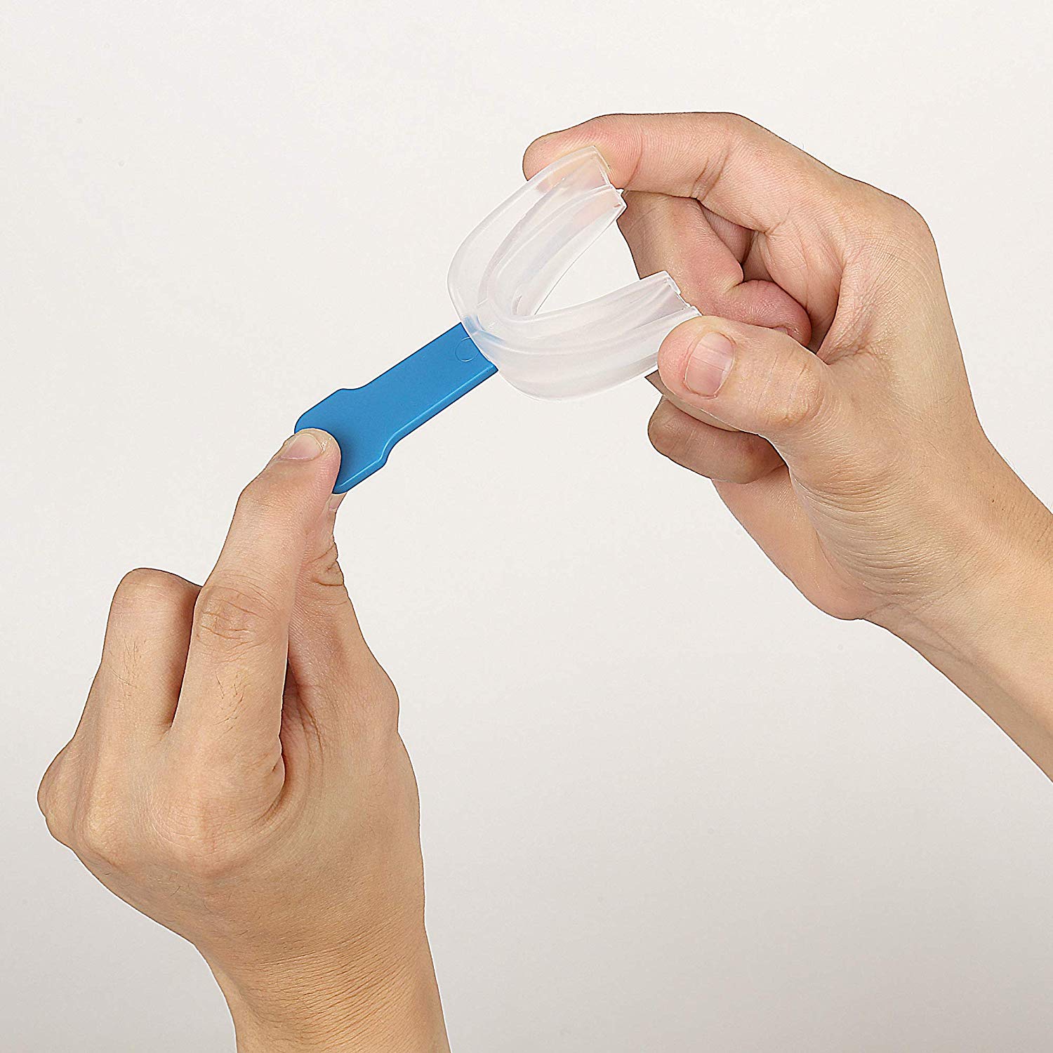 Juego de protectores bucales para dormir, 3 par/set, para dejar de moler los dientes, antironquidos, bruxismo, con caja, ayuda para dormir, elimina los ronquidos, cuidado de la salud