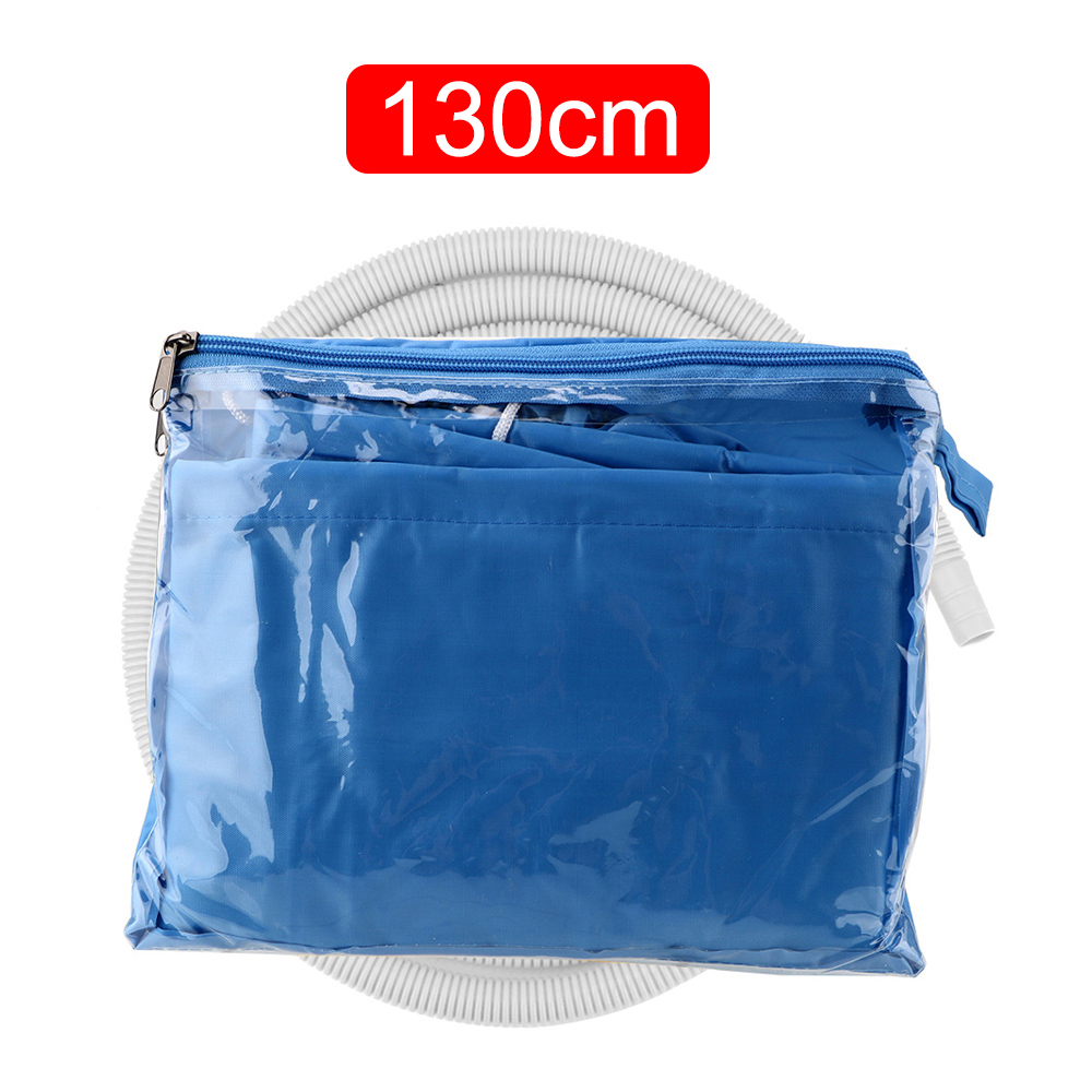 Capa de lavagem de ar condicionado, 95cm, 130cm, com mangueira, pvc, à prova de respingos, limpeza de ar condicionado, poeira, saco de coleta de água: Cinza claro