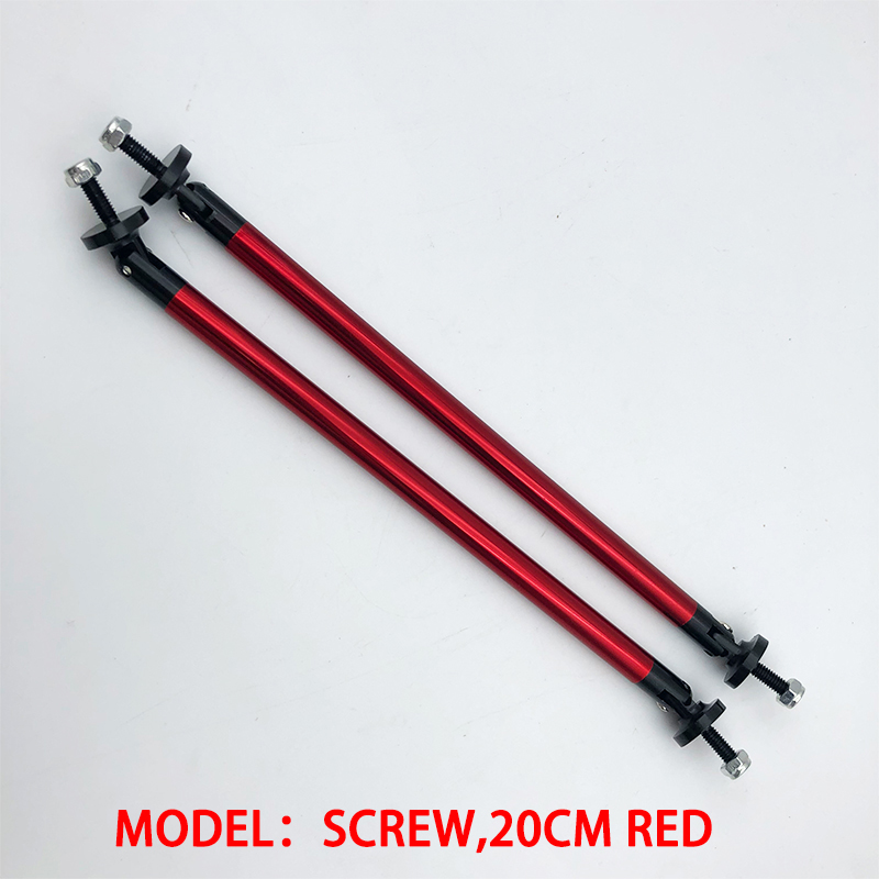 2psc 150Mm Universele Auto Splitter Staven Racen Verstelbare Voorbumper Lipsteun Steunsteun Beugel Trekband Pull Bar Kit: Mint