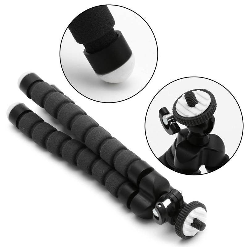 Trépied Flexible pour caméra GoPro, support monopode pour Gorilla, pieuvre, ,