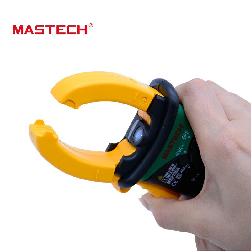 Mastech MS2108A Digitale Stroomtang Auto range Multimeter AC 400A Stroom Spanning Frequentie multimeter Tester Terug