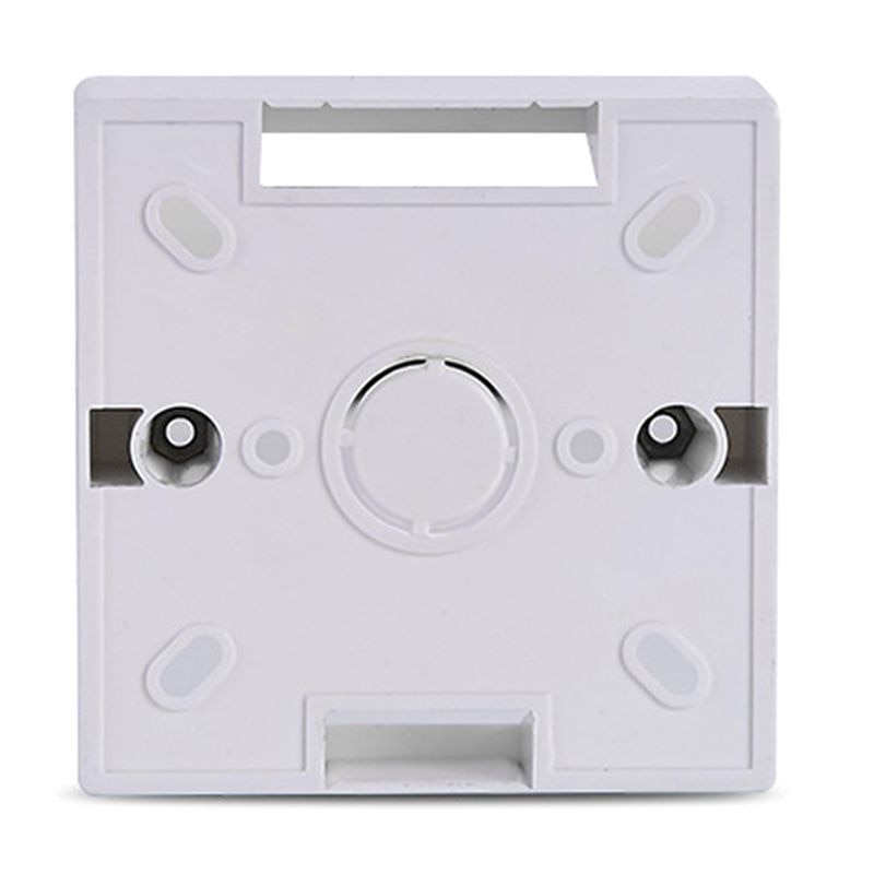 86X86 PVC Thickening Junction Box Wall Mount Cassette For Switch Socket Base Switch Bottom Box Electrical Box Accessories