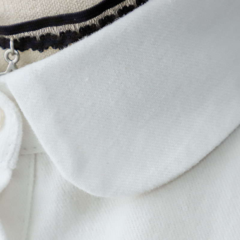 Support à revers faux col chemisier chemise femme, chemise, col détachable pour hommes vêtements accessoires