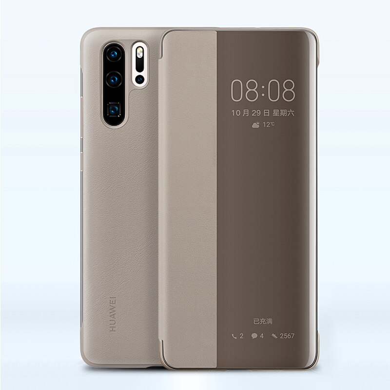 Huawei Original Smart View Flip Cover Case Housing For Huawei P30 Huawei P30 Pro Sleeps Function Protective Case
