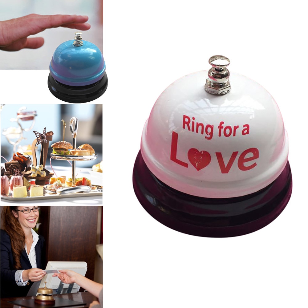 Restaurant Service Call Bell Hotel Counter Desk Bell Ring Metal Reception Restaurant Kitchen Bar Service Call Desk Call Bell
