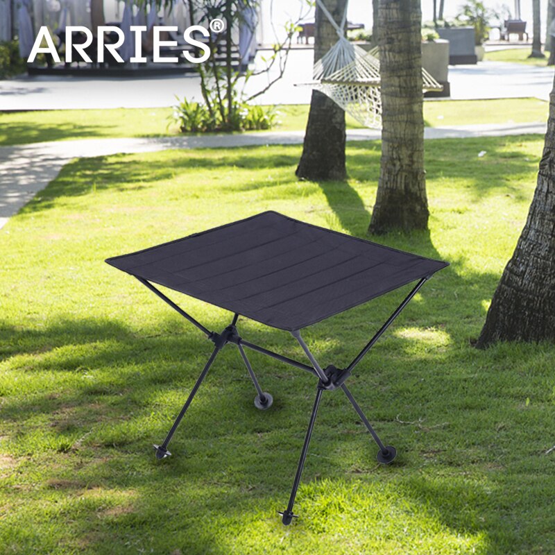 Utendørs sammenleggbart bord oxford klut aluminiumslegering bærbart camping sammenleggbart bord sammenleggbart bord