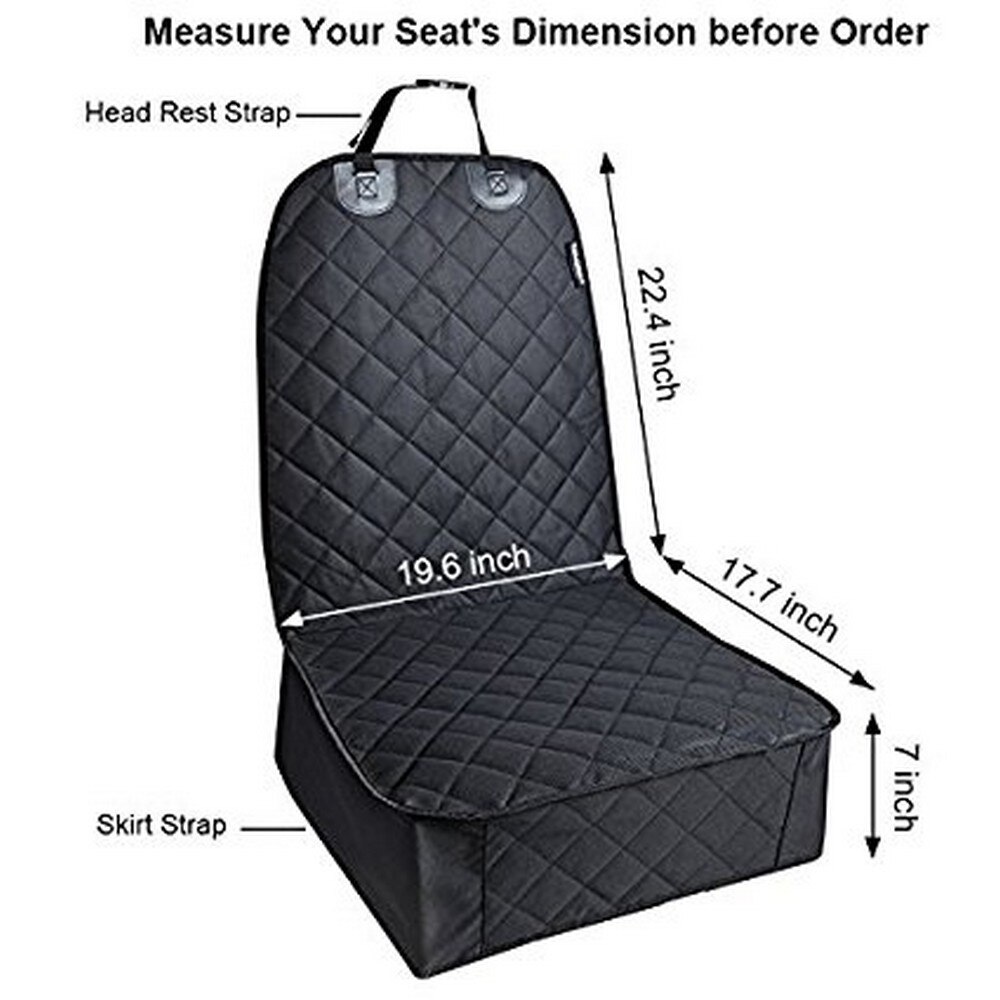 Huisdier Auto Front Seat Cover Protector Waterdichte Terug Zitbank Interieur Reizen Accessoires Auto Stoelhoezen Mat Met Veiligheidsgordel