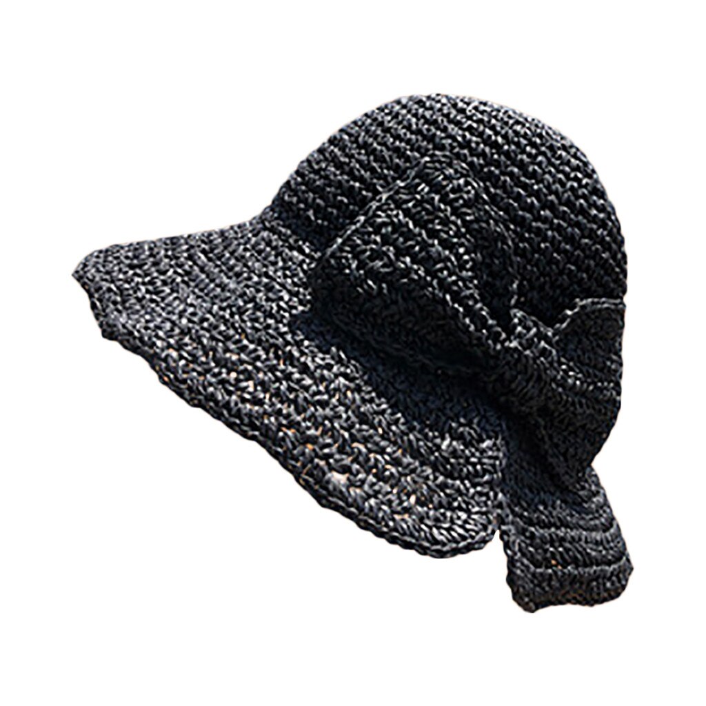 Sombrero De sol De las mujeres De verano De las señoras Floppy playa protector solar ciclismo ajustable gorro sombrero De paja Kapelusz Sombreros De Mujer Шапка Женская #30: B