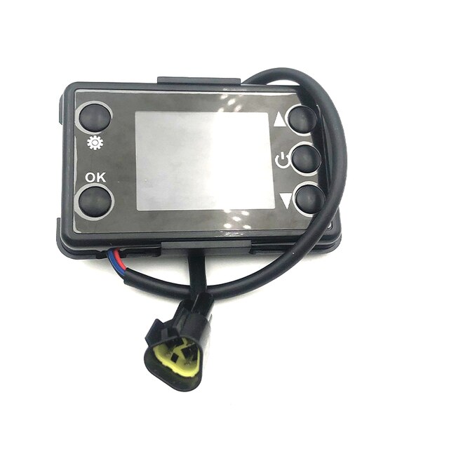 12V/24V LCD Display Monitor Switch+Remote Controller For Chinese 2kw 5kw 8kw Car Truck Parking Diesel Autonomous Heater: LCD Switch