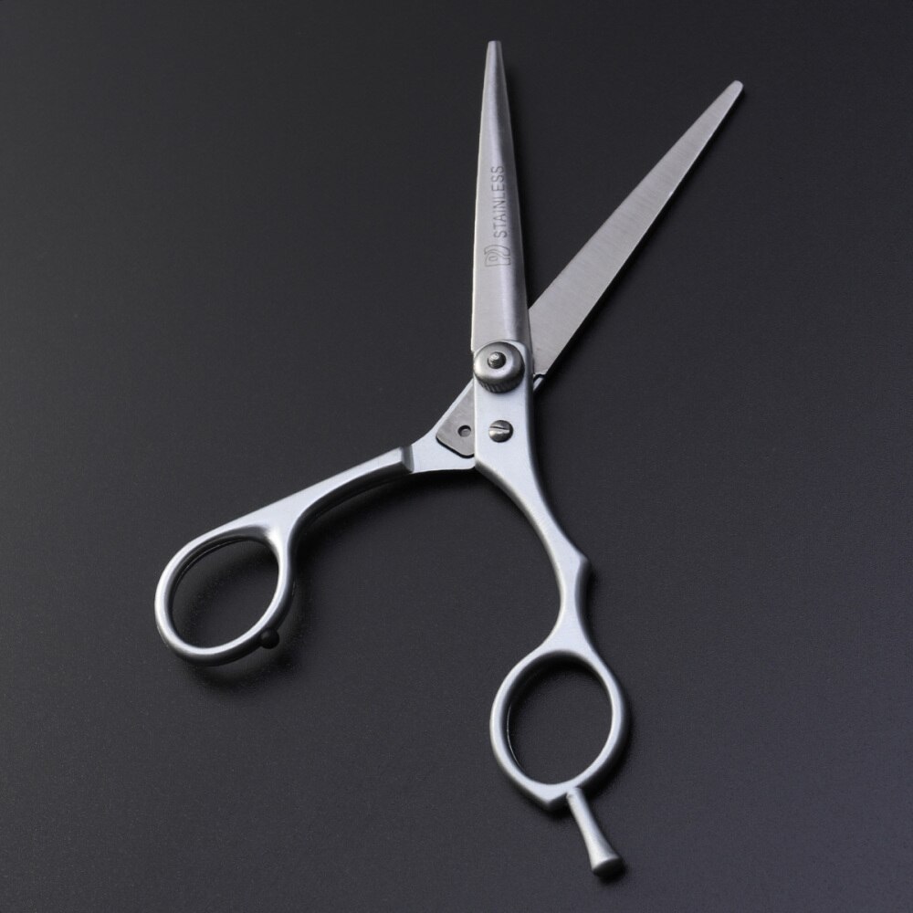 Barber Hair Cutting Scissors Shears for Barbell Salon Hair Styling (Silver)