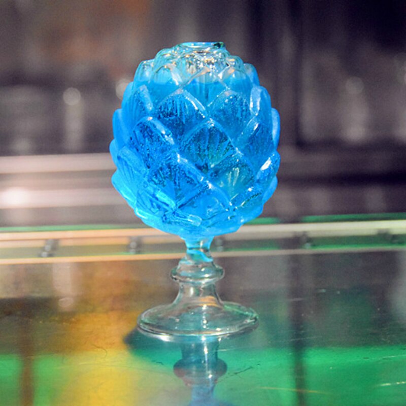 Dragon Egg Molecule Smoky Cocktail Glass Bar Pine Cone Sour Mix Wine Goblet Devil Fruit Juice Agave Glassware Special Drinks Cup