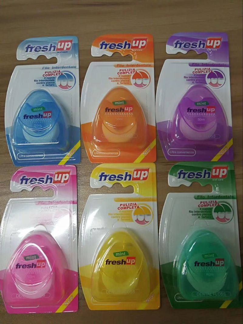 50m Plastic Oral Care Essential Floss Dental Floss with Case Dental Hygiene Teeth Clean Flosser Tooth Cleaning Pick Tool