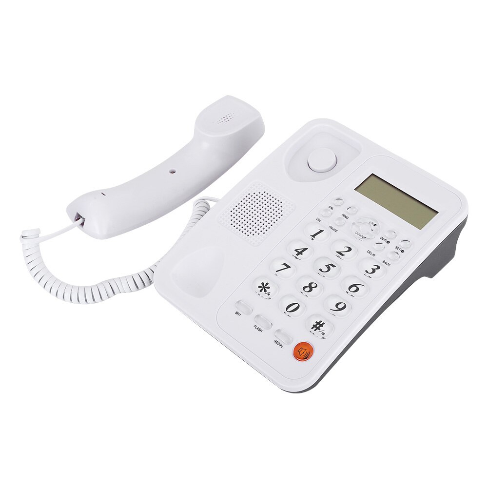 Strona główna biznes stacjonarny przewodowy telefon dzwoniący ID stały stacjonarny biurko ścienny telefon na biurko telefon biurowy telefon stacjonarny przewodowy