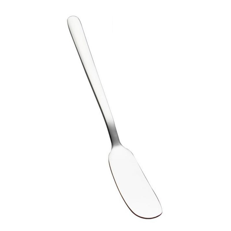 1pcs Kitchen Butter Knife Bread Jam Cheese Spatula Stainless Steel Butter Cheese Tool Home Dinner Tableware Bar: 04