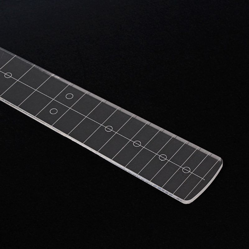 Acryl Gitaar Hals Liniaal Meten Toets Frets Muziekinstrument Onderdelen Accessoires