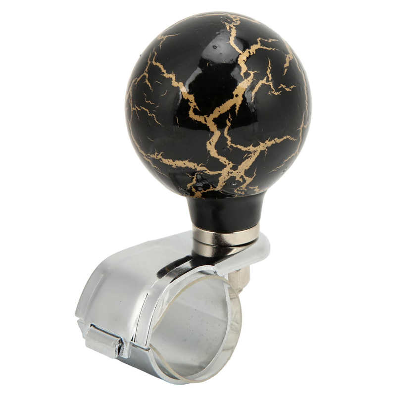 Pommeau De Volant Camion LAMPA 98560 | Universel Ø 30mm | Montage Easy Sans Perçage | Prise Anatomique
