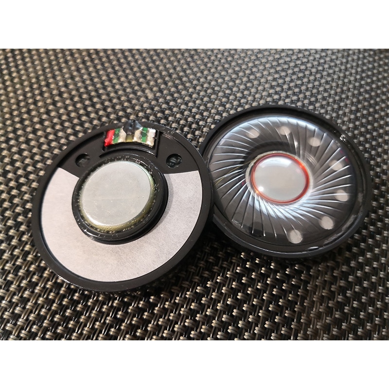 50mm 32 ohm Super Bass HiFi Motorrad Helm Kopfhörer Lautsprecher Einheit Bluetooth Kopfhörer Über Ohr Headset Fahrer Einheit