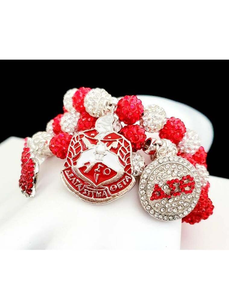 Rode Olifant Shiled Charm Strass Sieraden Crystal Kralen Charm Armbanden Voor Vrouwen