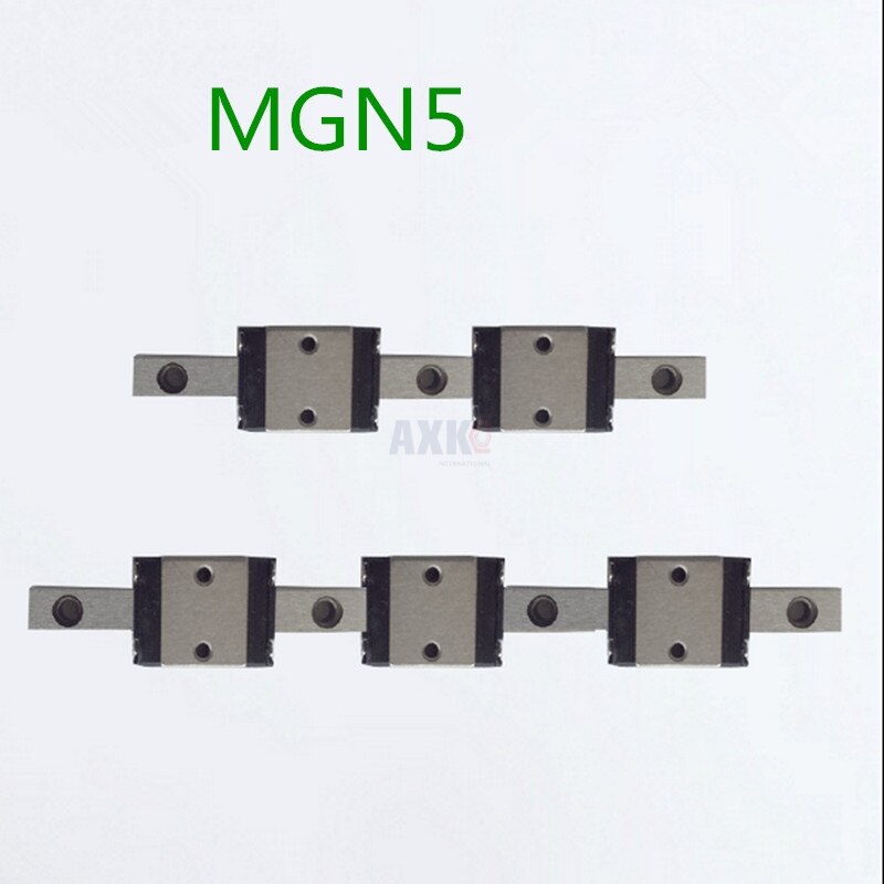 Robotdigg 440C SUS rvs MGN5 lineaire geleiderail lineaire geleiding met vervoer blok