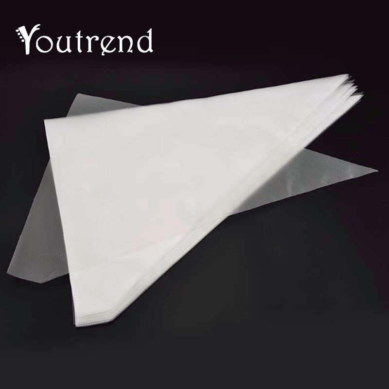 50PCS Extra Large Size Disposable Pastry Bag Icing Piping Bag Cake Cupcake Decorating Bags Bakeware Cookie Cutter Cake Tools