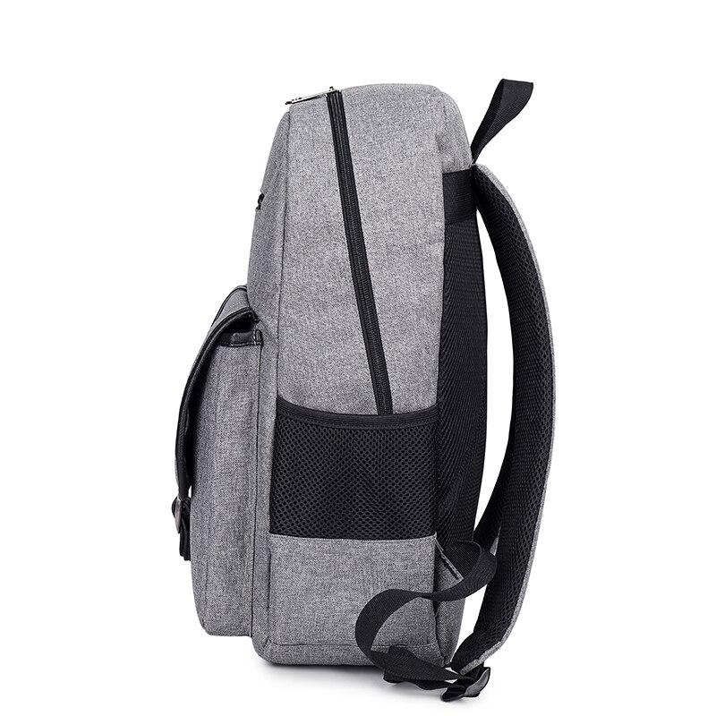 Mochila nueva ZENBEFE para la escuela, mochila impermeable de nailon, mochila de viaje de gran capacidad, mochila escolar negra para adolescente