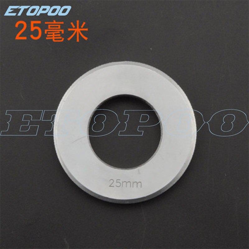 25-100mm étrier micromètre diamètre intérieur diamètre extérieur calibrage bloc tige barre jauge barre et 25mm anneau jauge outil de mesure