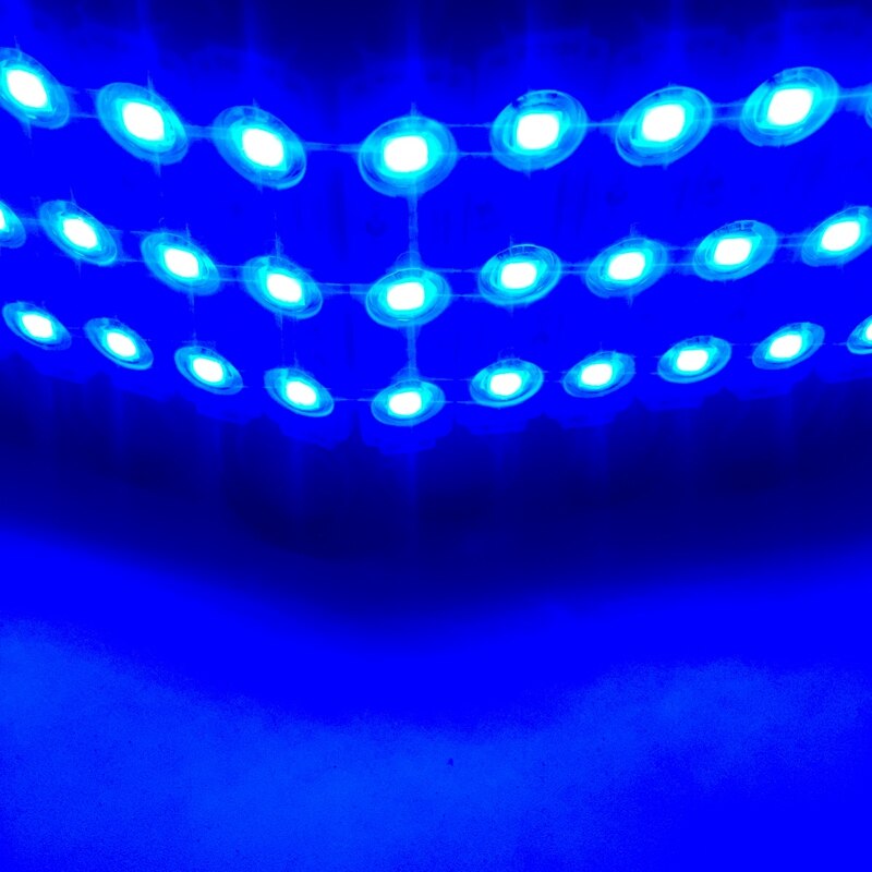 100pcs 5050 RGB LED Module Light 12v LED Injection Modules Backlight Full Color Can Change IP65 Waterproof for Led Sign Lighting