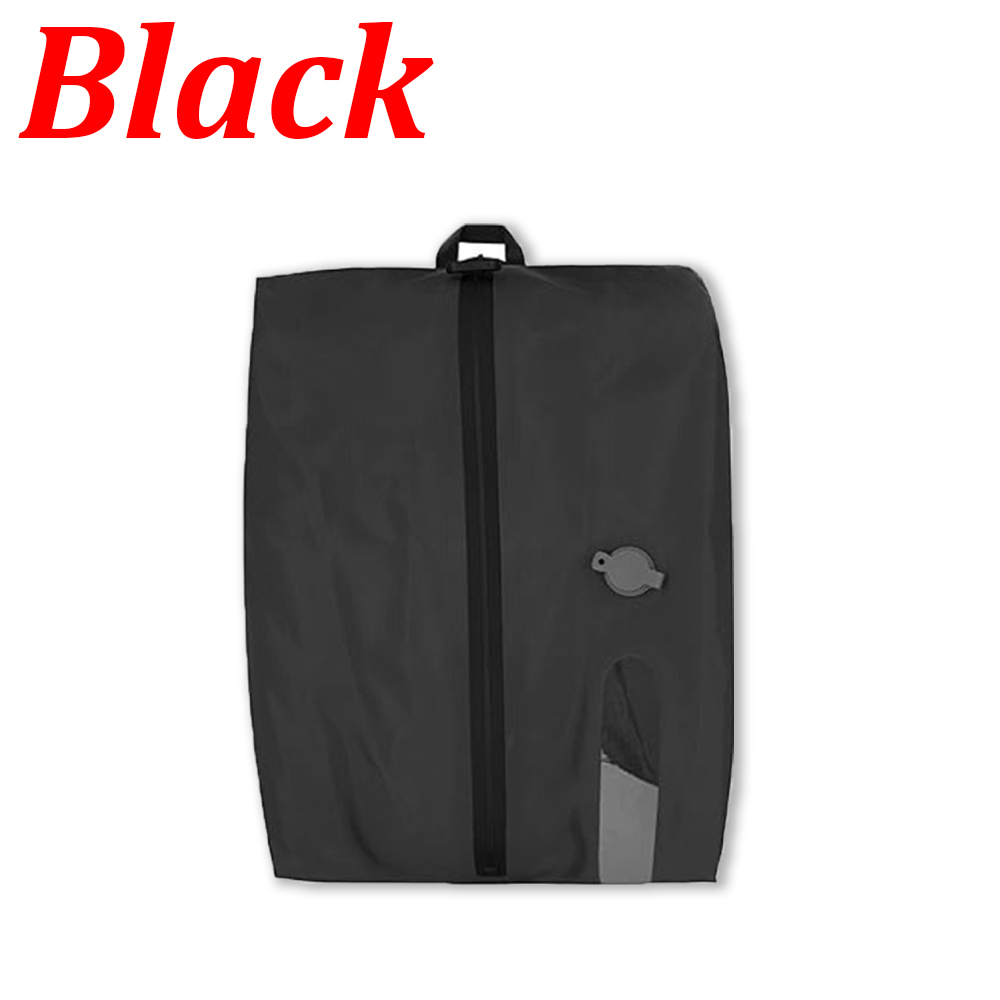 Bolsas de compresión al vacío para viaje, bolsa sellada al vacío, bolsa de almacenamiento de equipaje de viaje para ropa, mochilas y bolsas de embarque, 1-5 uds.: M / Negro