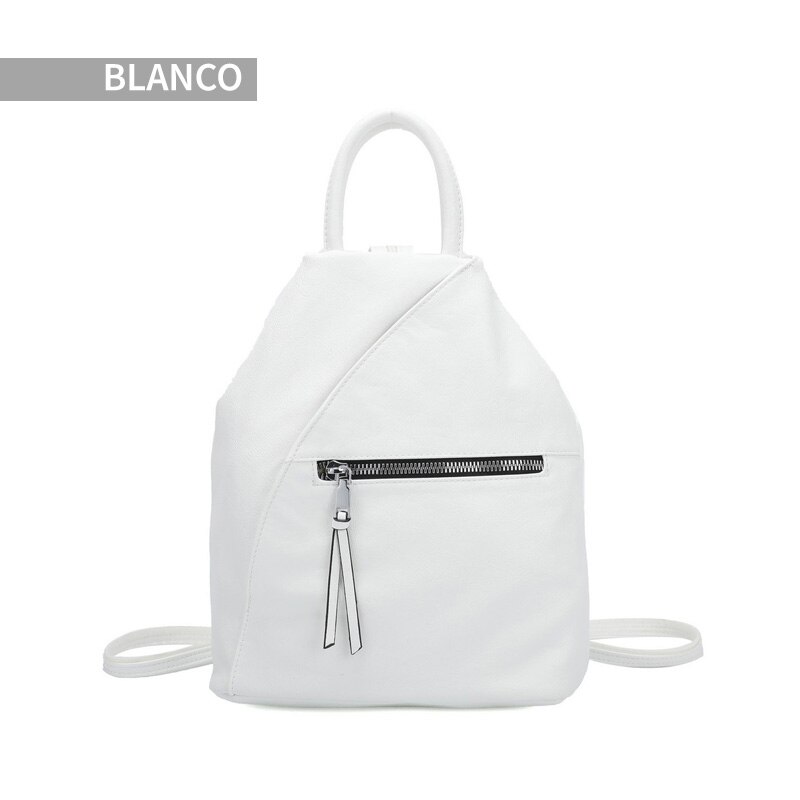 Giovanna Milano Mochila grande antirobo Bolso escolar unisex convertible en un bolso bandolera y bolsos de pecho espaciosos con bolsillos y cremallera para oficina verano viajar de famosa colores T11062