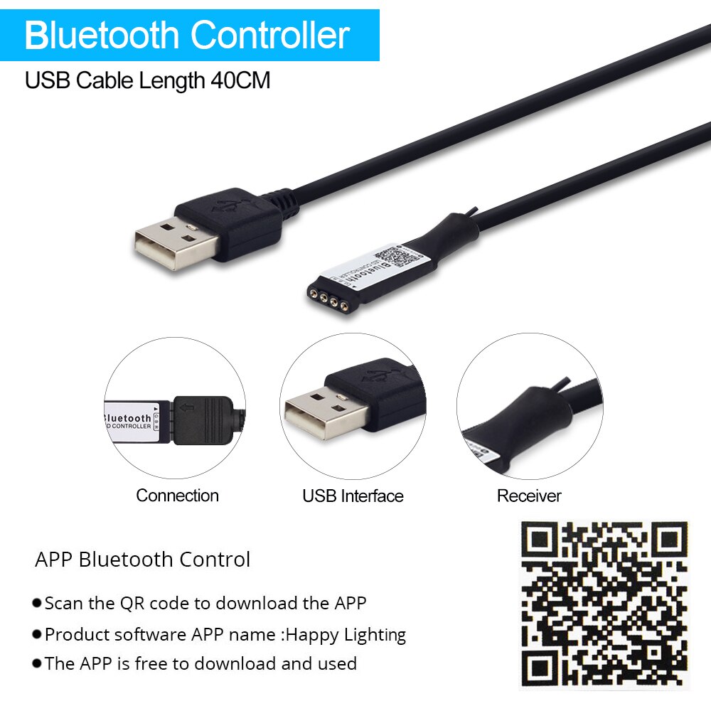Usb ledet kontroller mini 3 nøkkel  rf 17 nøkkel musikk 20 nøkkel  ir 24 nøkkel, bluetooth app kontroll, rgbw 17 nøkkel til rgb ledet stripe lys fargeendring