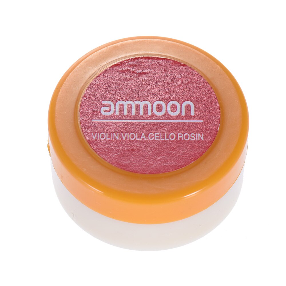 Ammoon Natuurlijke Hars Transparant Oranje Vioolhars Cilindrische Voor Viool Altviool Cello Licht En Lage Stof