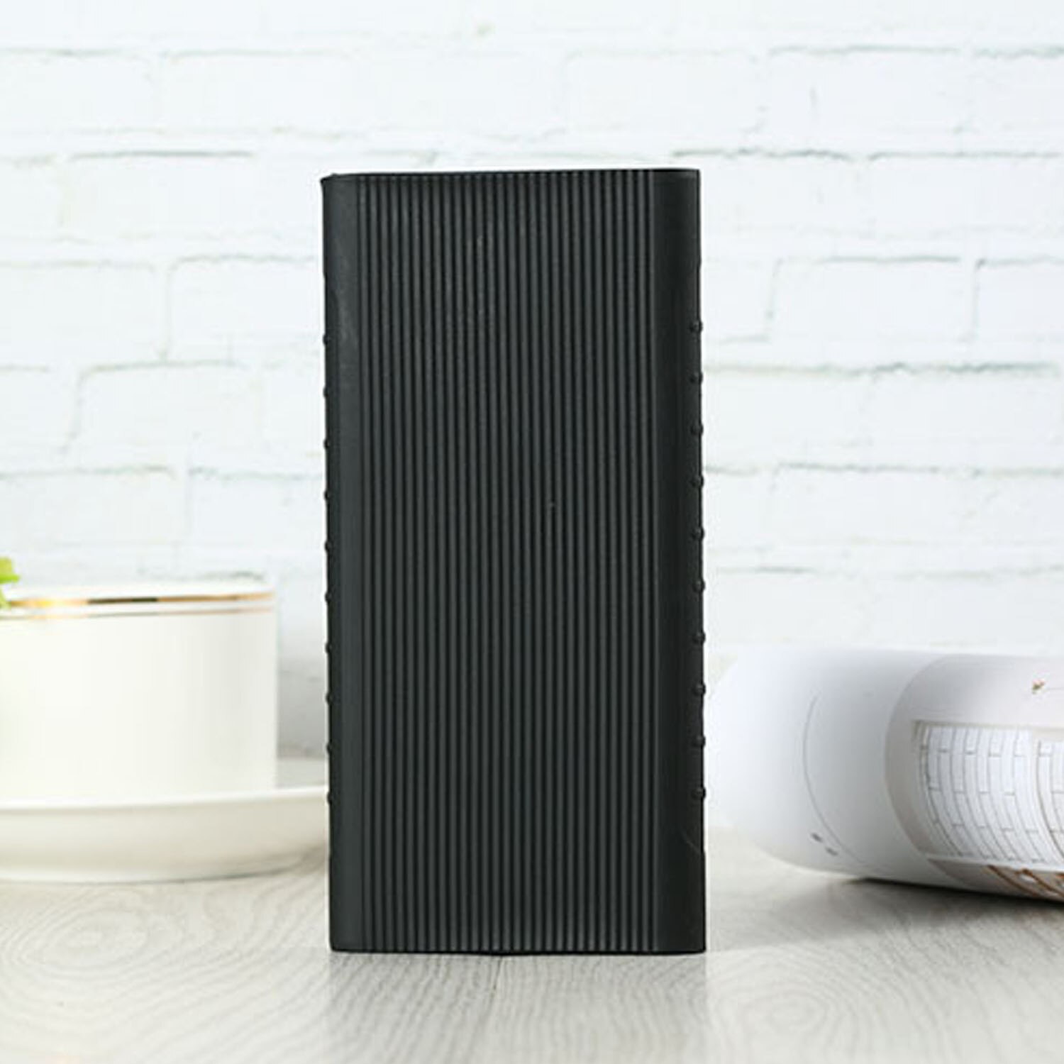 Coque de protection en Silicone souple et antidérapante pour Xiaomi Mi Power Bank 3, pour batterie mAh, nouveauté 10000